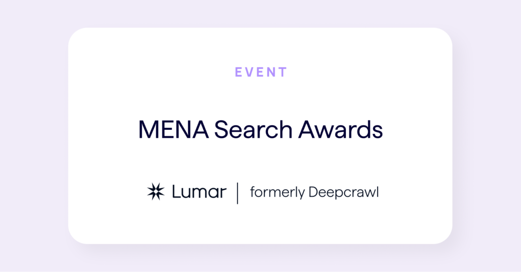 MENA Search Awards - SEO event news