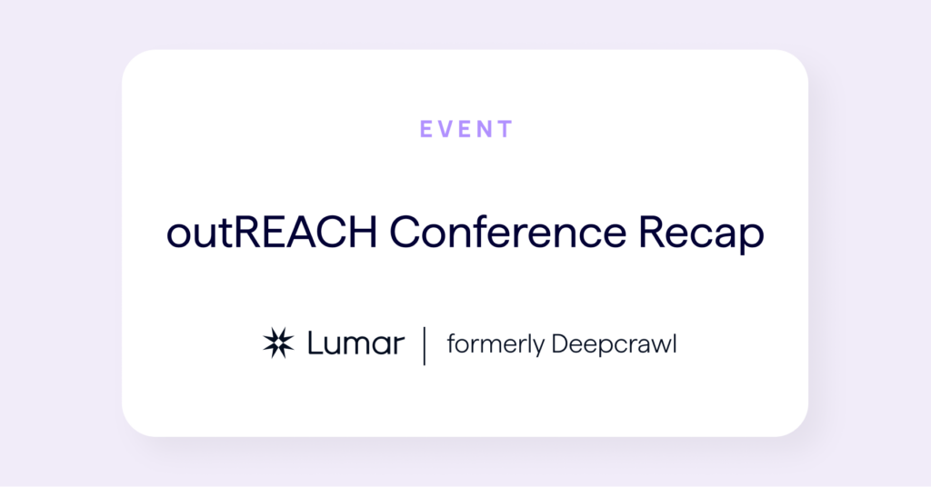 search marketing event recap - outreach conference london