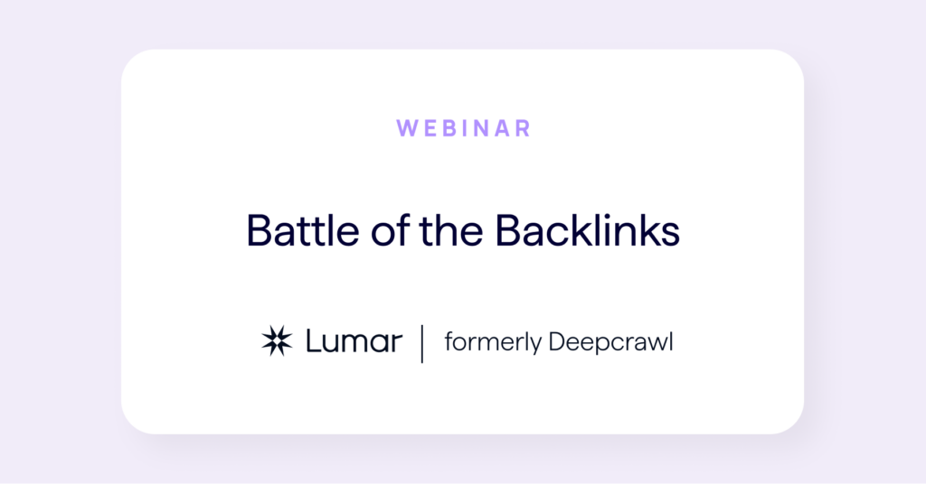 seo webinar recap - battle of the backlinks - do backlinks still matter?