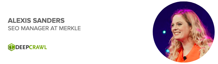Alexis Sanders, SEO Manager at Merkle