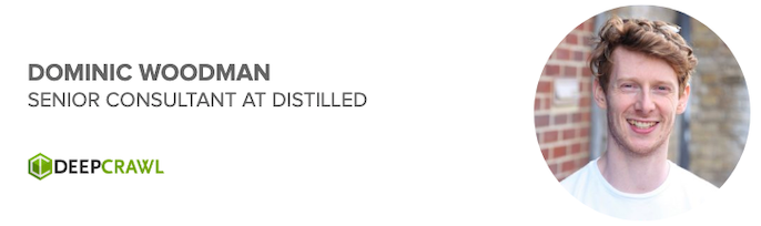 Dominic Woodman, Senior Consultant at Distilled