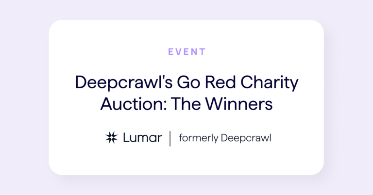 deepcrawl go red charity event results