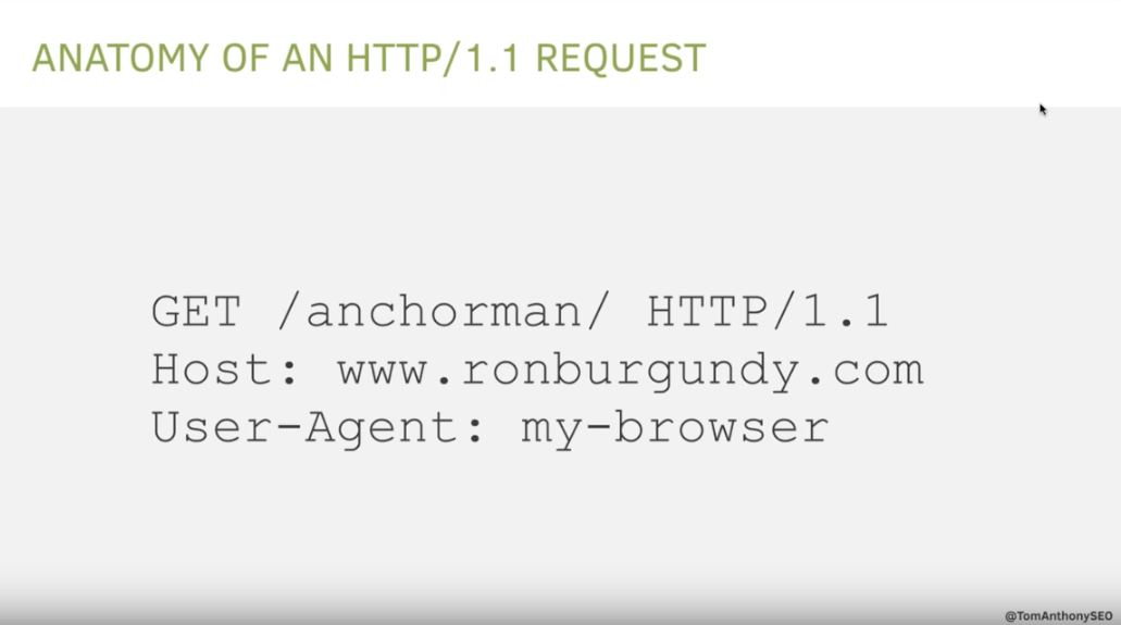 HTTP/1 request
