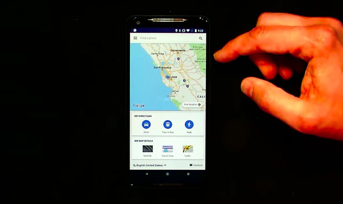 Google Maps PWA live demo