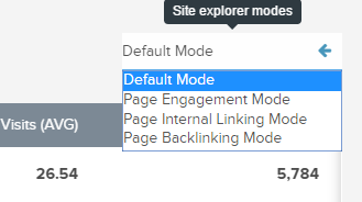 site-explorer-modes