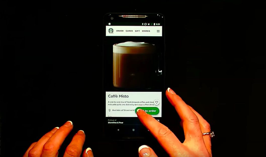 Starbucks PWA demo