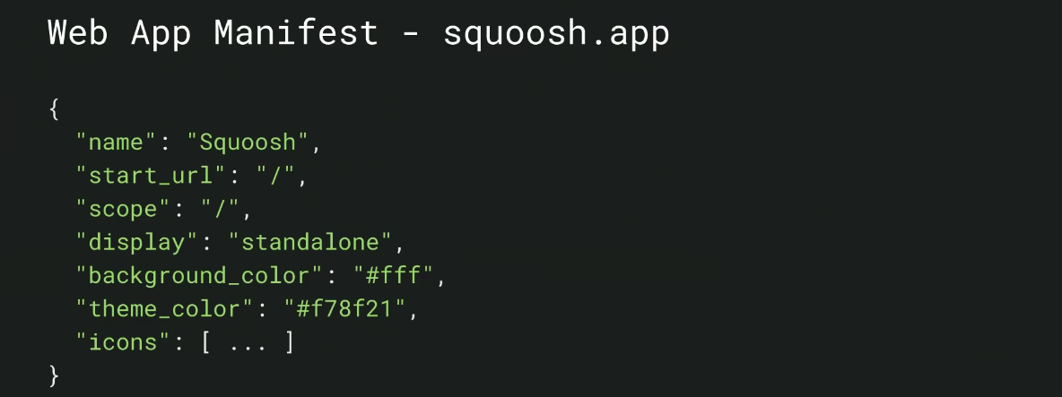 Web App Manifest