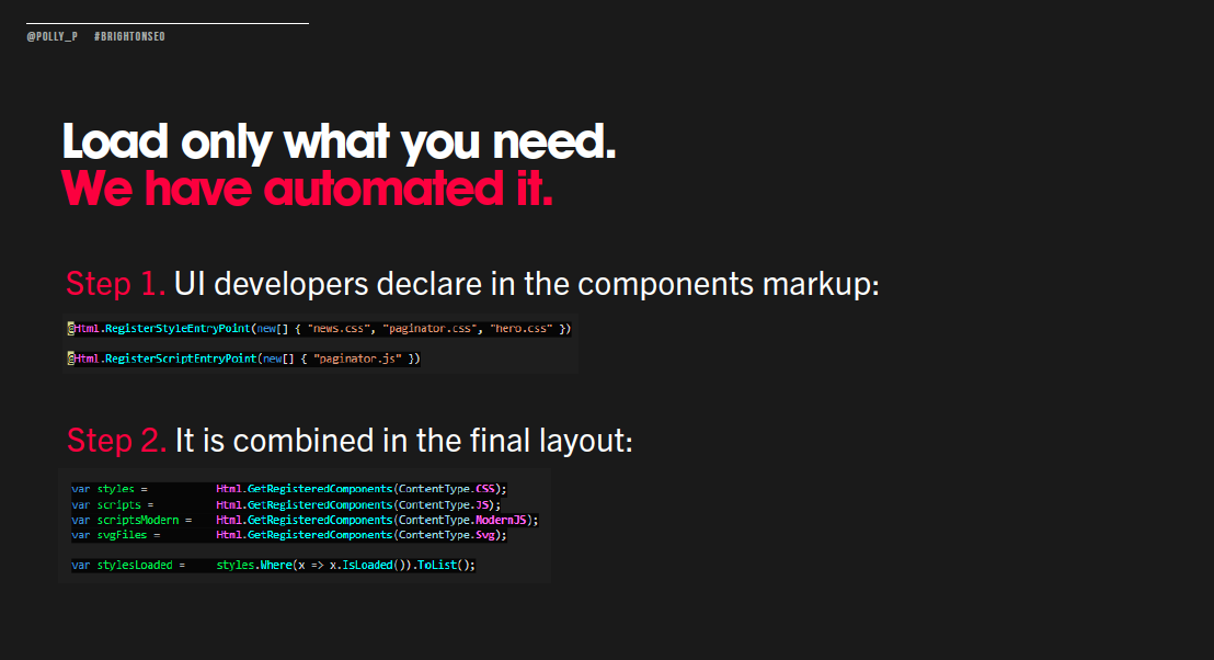 Automating resource loading