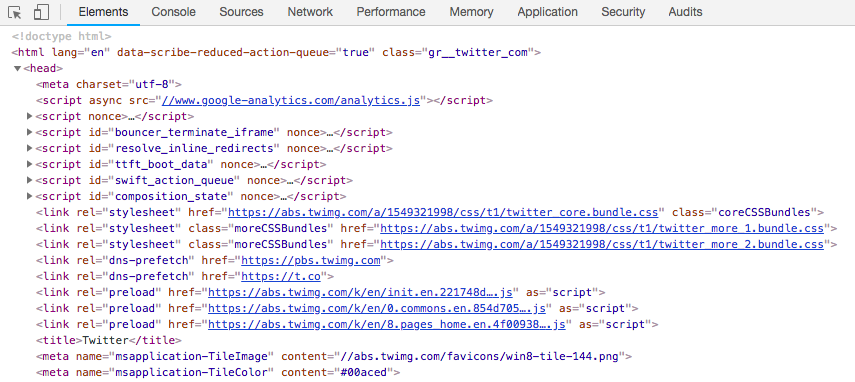 Inspect Element Chrome Dev Tools