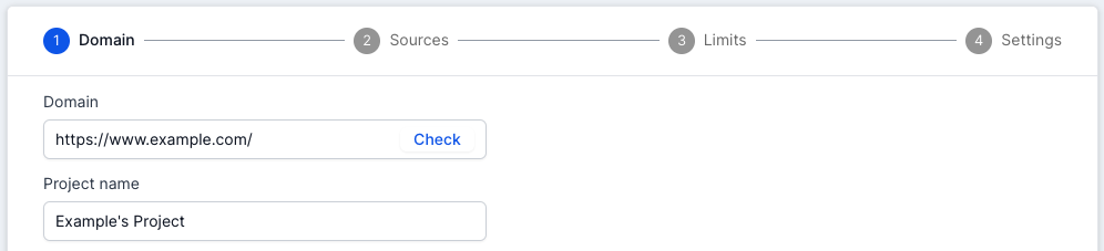 Crawling subdomains in Lumar - select the primary domain