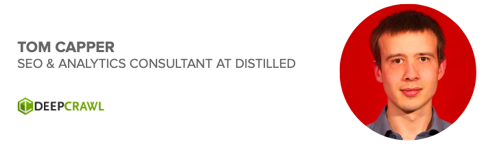 Tom Capper, SEO & Analytics Consultant at Distilled