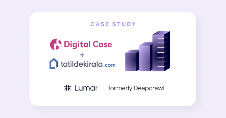 lumar seo platform case study - agency and ecommerce review