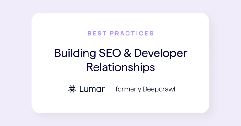 how to improve and build seo and developer relationships