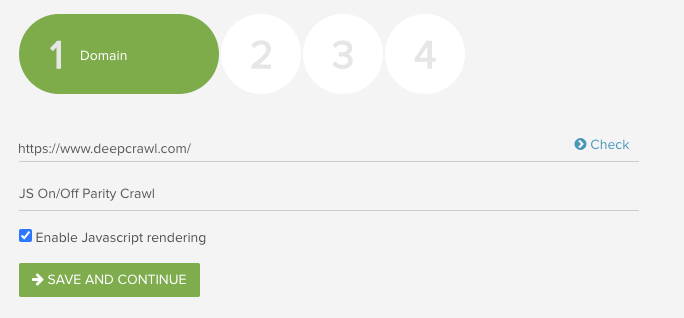 JS on/off parity crawl