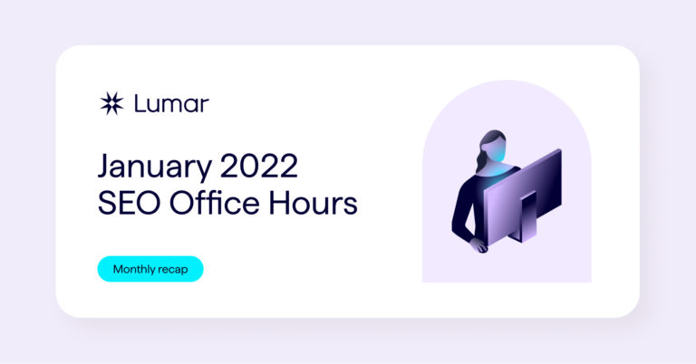 google seo office hours recap for january 2022