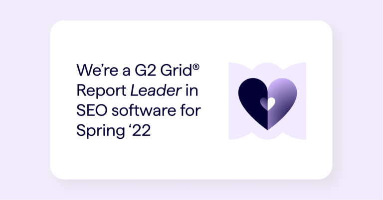 Lumar is a G2 grid leader for great SEO software - spring 2022