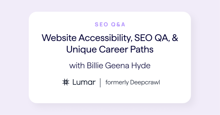 SEO interview about website accessibility and SEO quality assurance testing