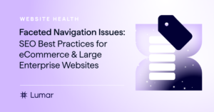 avoid these faceted navigation / faceted search issues on your ecommerce or enterprise website for better SEO