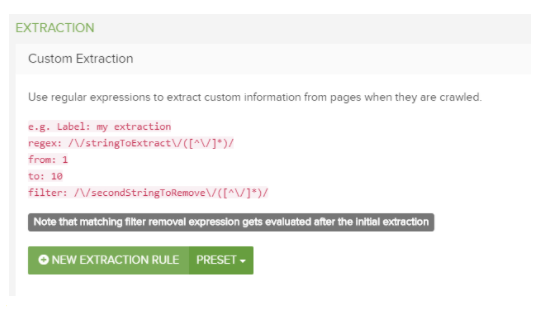 DeepCrawl Structured Data