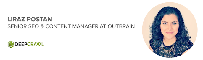 Liraz Postan, Senior SEO & Content Manager at Outbrain