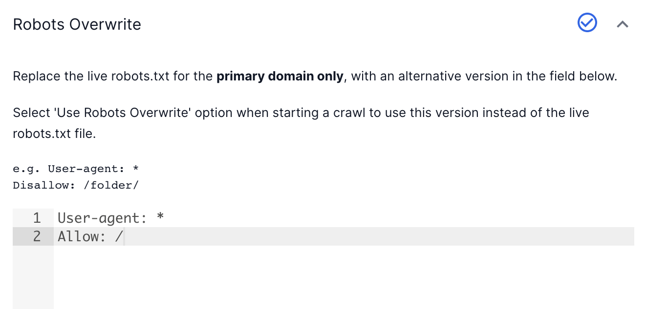 how to test a new robots.txt file using Deepcrawl's technical SEO tool