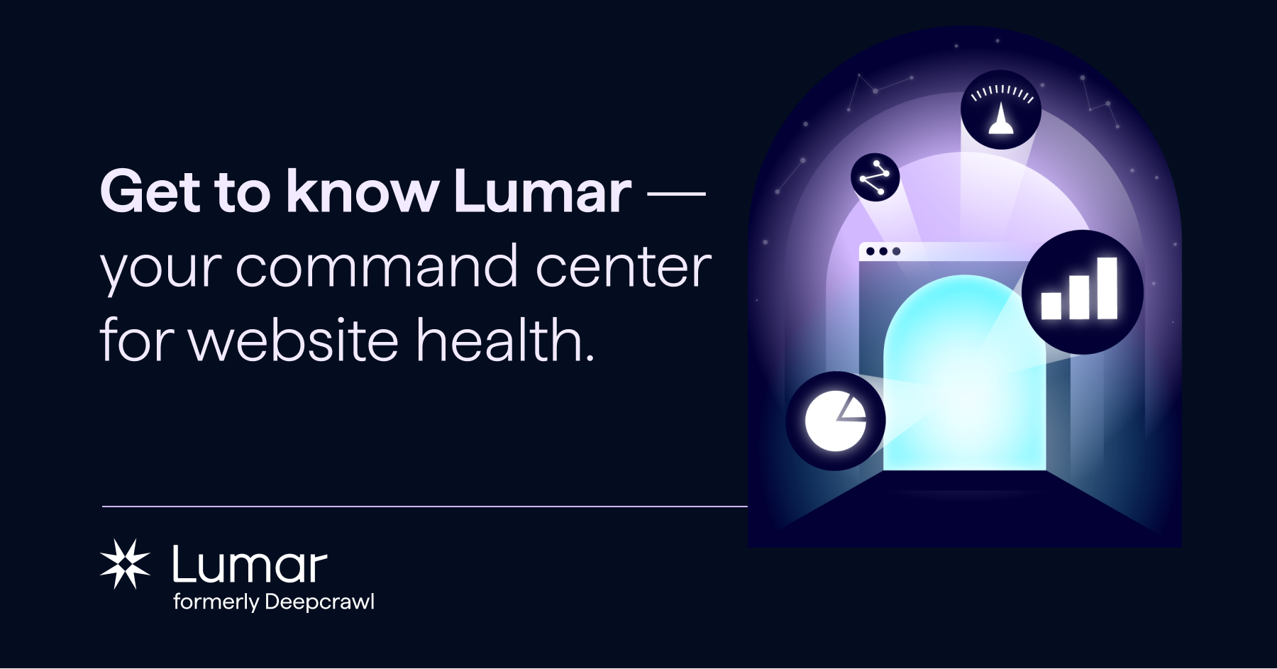 discover Lumar's website intelligence SaaS platform - your command center for website technical health