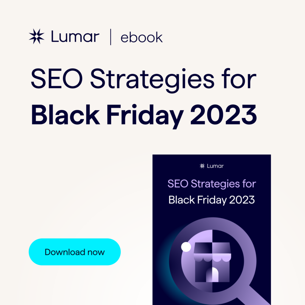eBook Promo Banner - SEO Strategies for Black Friday and Cyber Monday 2023