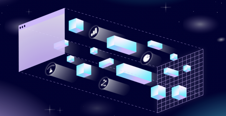 Header image for the Conductor Clients, Welcome to your New Lumar Experience product guide, featuring a graphical representation of the depth of website data.