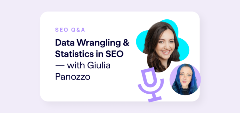 Blog article thumbnail - SEO interview about data and statistics in SEO
