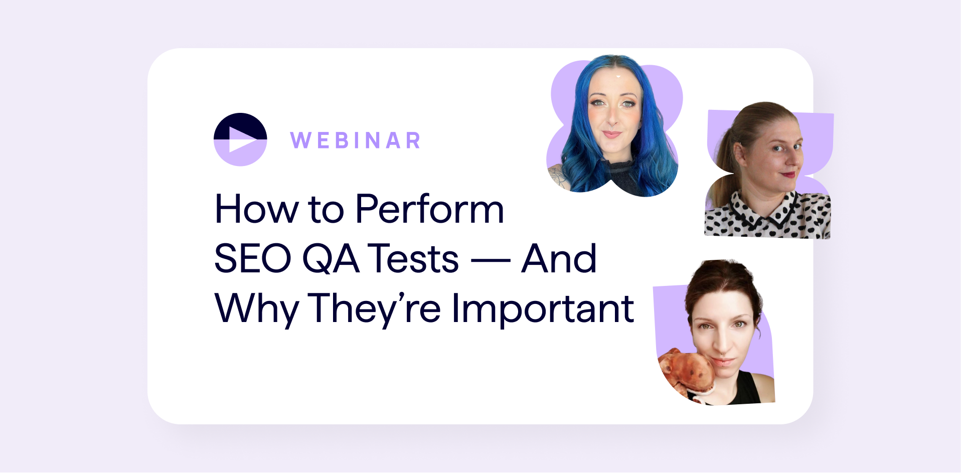 on demand webinar about SEO QA testing best practices