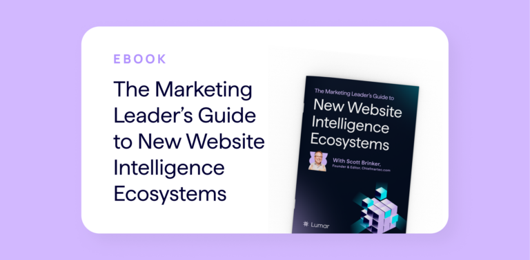 eBook download - Website Intelligence Ecosystems with Scott Brinker of Chief MarTech