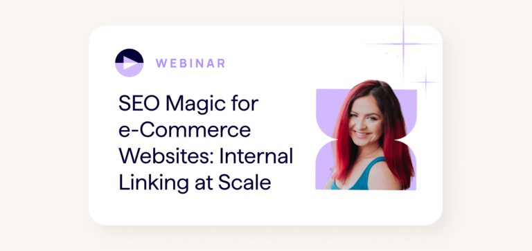 Lumar Webinar - E-commerce SEO Magic - Internal Linking at Scale