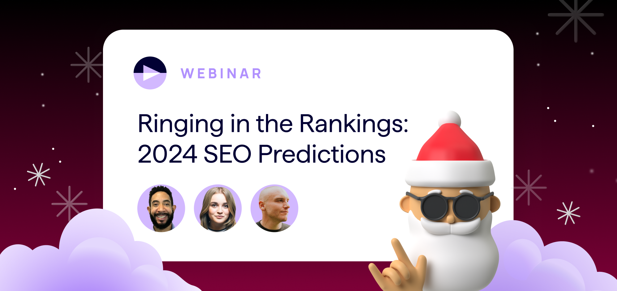 Webinar Thumbnail - 2024 SEO Predictions - Ringing in the Rankings