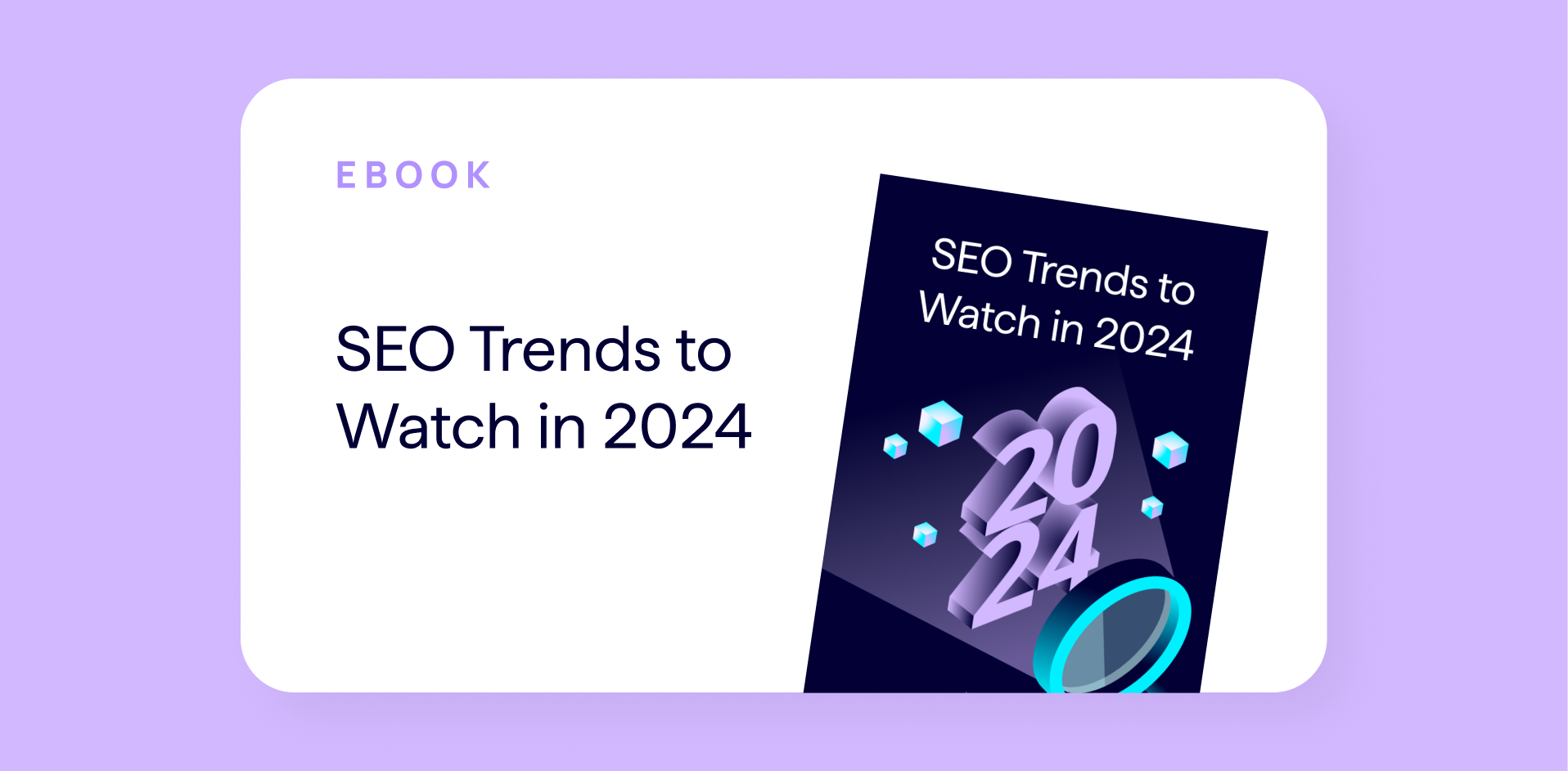 SEO Trends to Watch in 2024 - eBook cover image