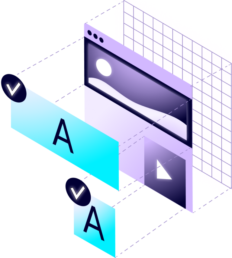 Website Accessibility Wiki Category Illustration - Text Alternatives