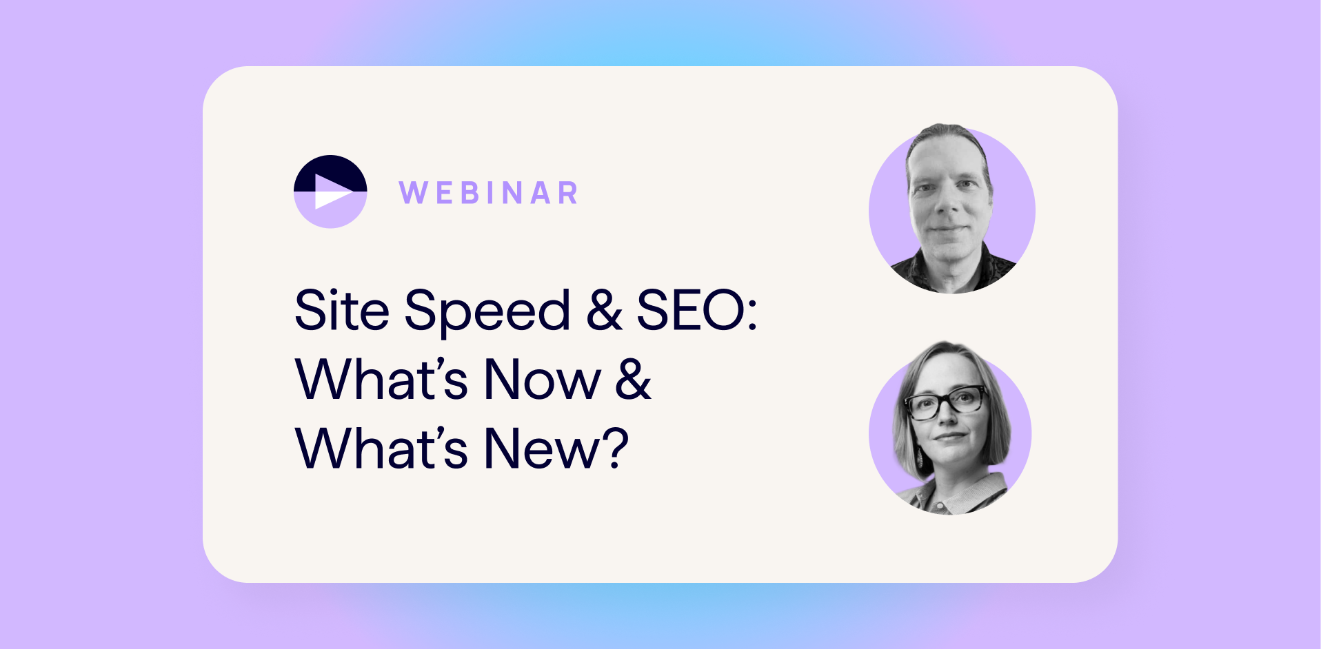 Thumbnail_Webinar_Site Speed & SEO with Anne Berlin and Dave Smart