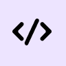 Lumar web intelligence academy icon - showing HTML code symbols open and close - representing HTML status code topics