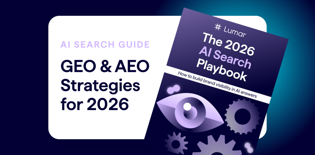 GEO and AEO Strategies for 2026 - Free Lumar AI Search Guide.