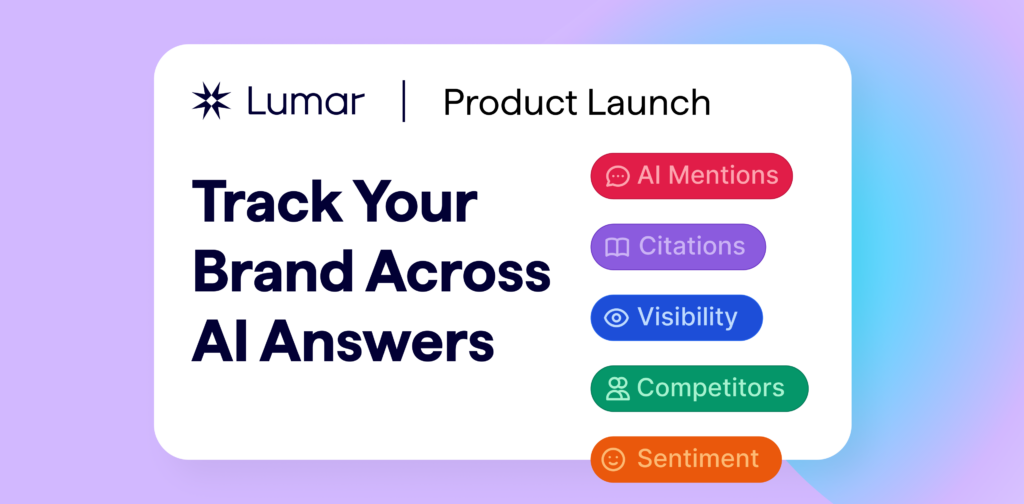 Lumar prompt tracking - AI visibility tracking tools.