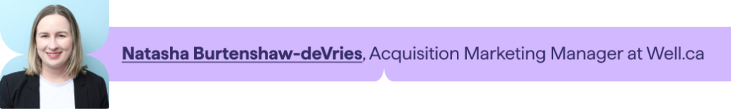 Natasha Burtenshaw-deVries, Director of Organic Growth, Flywheel Digital