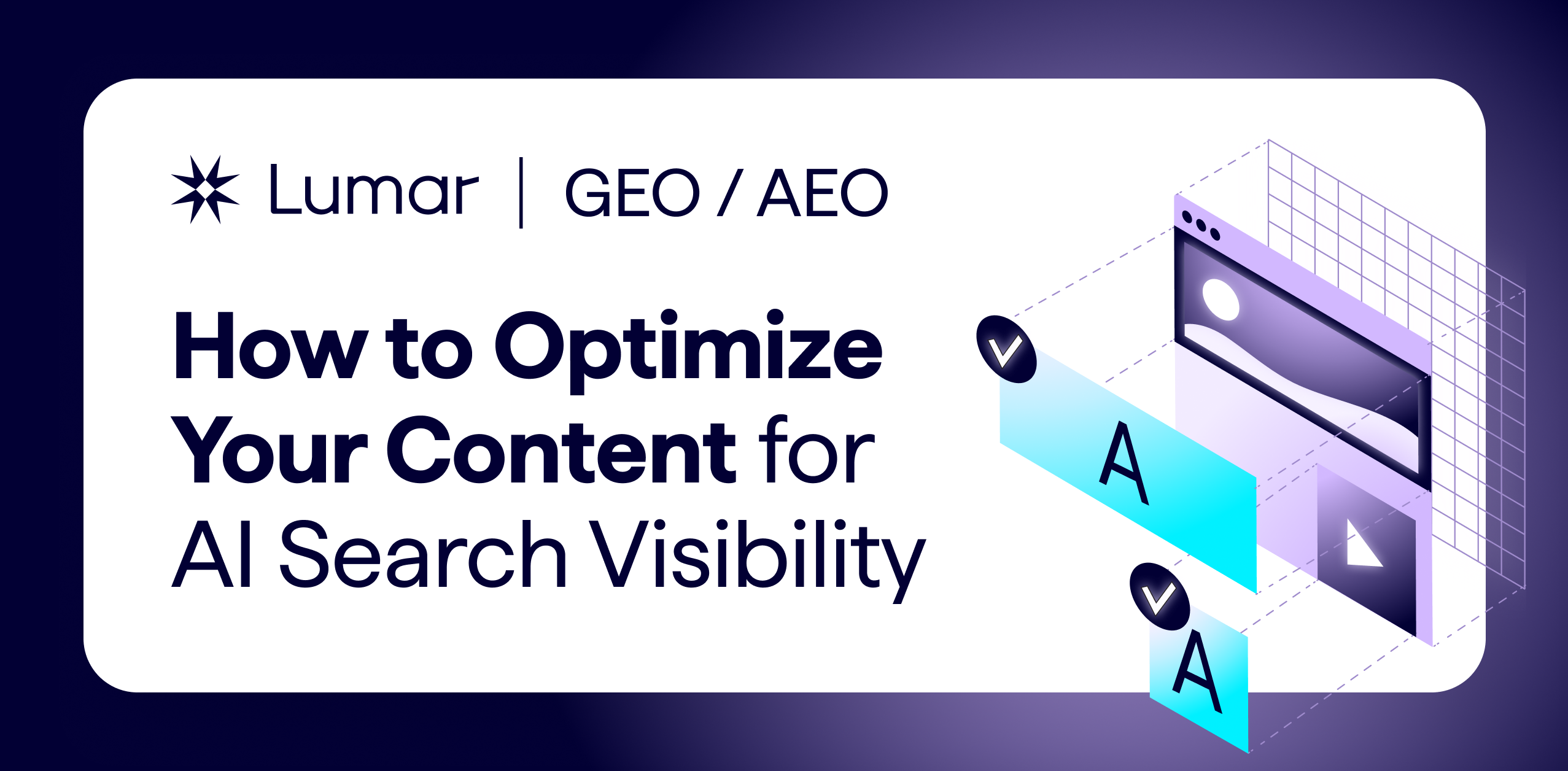 How to Optimize Your Content for AI Search Visibility (Content for GEO ...